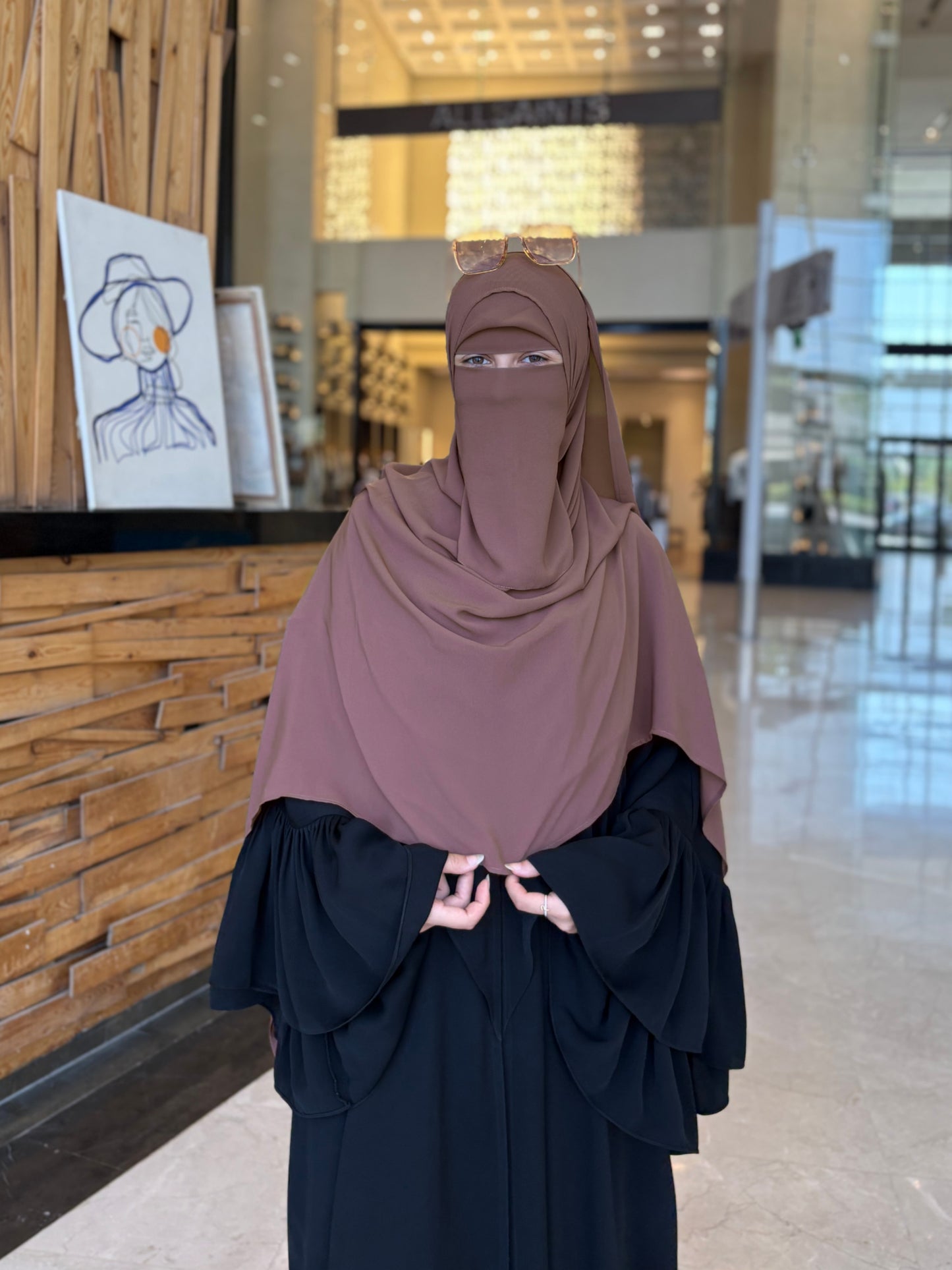 طقم نقاب 4 قطع