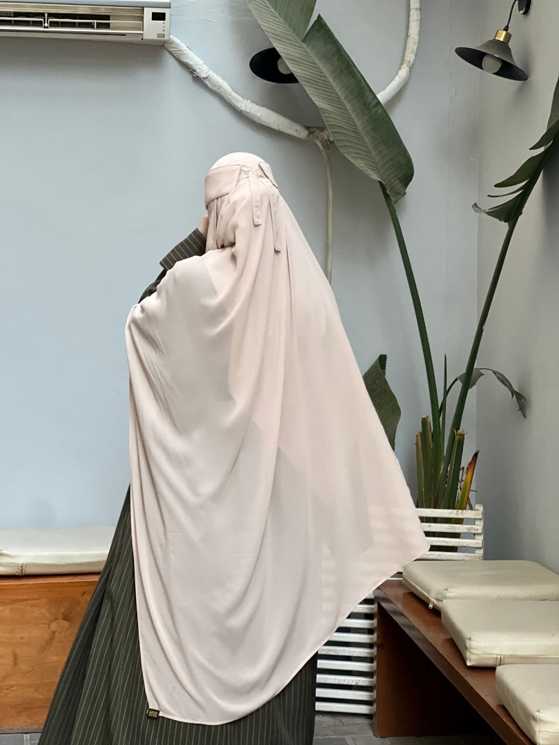 طرحة شيفون سعودي كلاسيكية
