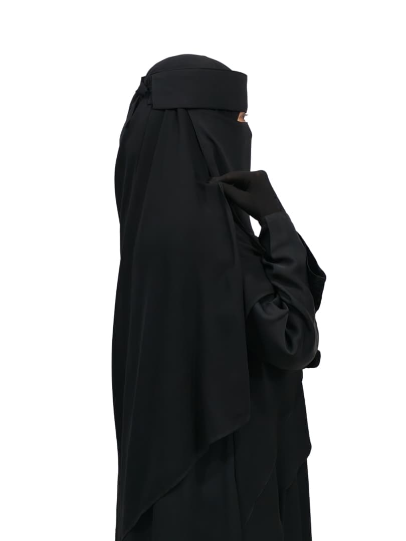 طرحة شيفون سعودي كلاسيكية